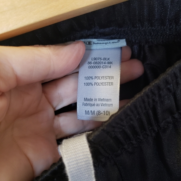 CHAMPION ACTIVE PERFORMANCE BOYS PANTS M(8-10) BLACK NEW - Picture 3 of 4